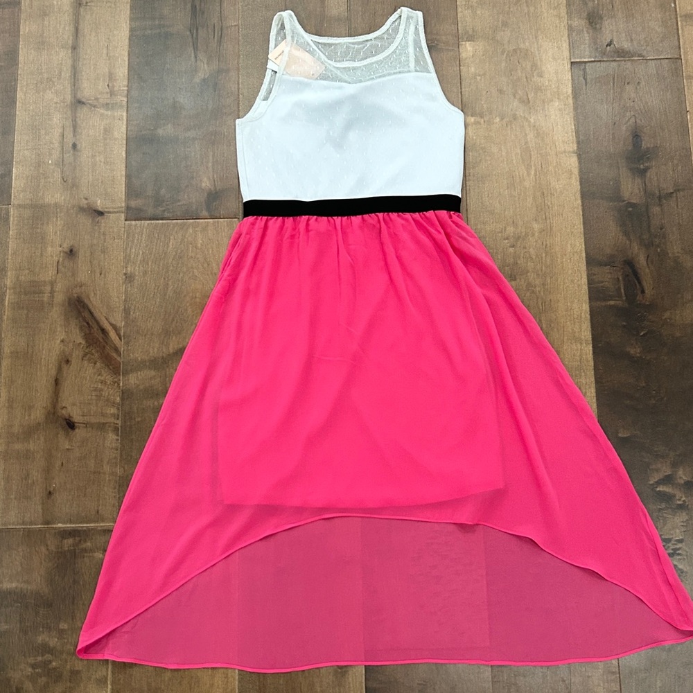 Sally Miller Pink Girls  High/Low Length Dress